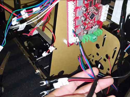 cablaggio stampa 3d